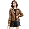 New fashionable and elegant plus-size women's clothing for spring, autumn and winter 2022, including sheepskin jackets and short leather jackets Item Picture